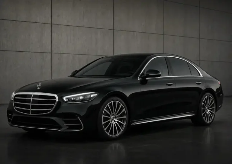 Mercedes S Class Black by Swiss Elite Transfers Switzerland